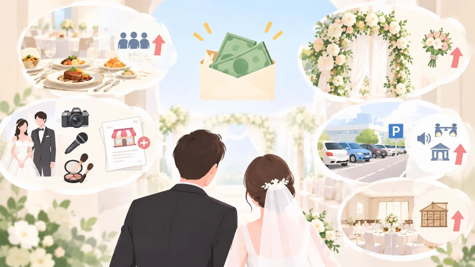 대관료 0원 예식장의 비용 구조
